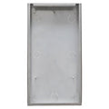 Comelit 3462/6 Wall Housing for Wall-Mounted Entrance Panels 3ONE6 Analog, Touch and Sense, Stainless Steel