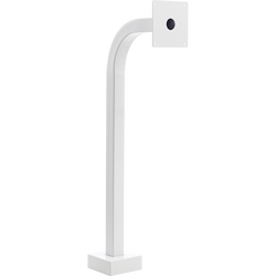 PEDESTAL PRO 36-APD-WHI 36" Sky White II Gooseneck with 6x6 Face Plate