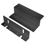 Seco-Larm E-941S-1K2B/ZQ Black Z-Bracket for 1,200-lb Electromagnetic Locks