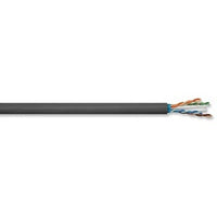 Hubbell C6ASRDSBK NextSpeed CAT6a Data Cable, UTP, CMR Rated, Black