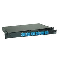 Hubbell FPR024SCM OptiChannel FPR 24-Port SC Duplex Loaded Multi-Mode Enclosure, Rack Mount, Steel