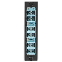 Hubbell FSPNSCDS6AQ Fiber Adapter Panels with Silver Coated Copper