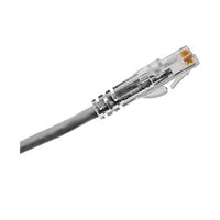 Hubbell HC6AGY65 Ascent CAT6A Slim Patch Cable, 65', Gray