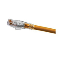 Hubbell HC6AOR60 CAT6A Slim Patch Cord, Ascent, 60', Orange