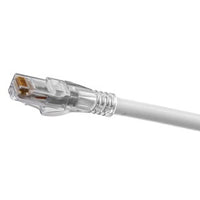Hubbell HC6AW07 CAT6A Patch Cord, Slim, UTP, 7', White