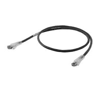 Hubbell HC6BK45 Copper Solutions, Patch Cords, Ascent, Cat6A, Slim, Blue, 45'