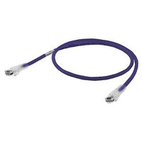 Hubbell HC6P01 Hubbell HCAT6P01 CAT6 UTP Patch Cord, 1', Purple