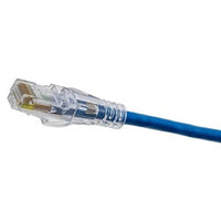 Hubbell HCL6AB10 NEXTSPEED CAT6a Patch Cable, Slim, Low OD, 10', Blue