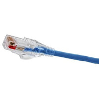 Hubbell HCL6B25 NextSpeed CAT6 Slim Patch Cable, Low Outer Diameter, 25', Black