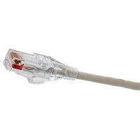 Hubbell HCL6W10 NEXTSPEED CAT6a Patch Cable, Slim Low OD, 10'. White