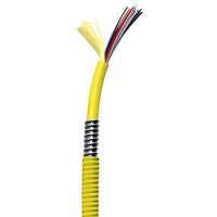 Hubbell HFCD15024PS Fiber Optic Cable, 24 Fiber, Armored, Tight Buffered