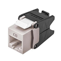 Hubbell HJU6OW24 CAT6 Keystone Jack, 24-Pack