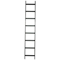Hubbell HLS1006B Wired Ladder and Ladder Connector, 10' L x 6" W, Black, Efficient Wired Management