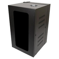 Hubbell HQC3624 Cabinet Components, QUADCAB, Window Door, 36"x24", Black