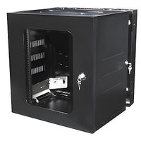 Hubbell HSQ2426L QUADCAB Rack Cabinet and Frame, 2' x 26", CAT60/70 Gasket Rail