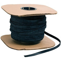 Hubbell HVFBK575S Wired Tie and Strap, 0.5" x 75' Black Fastener