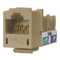 Hubbell HXJ5EEI CAT5e Keystone Jack 8POS UNI A/B