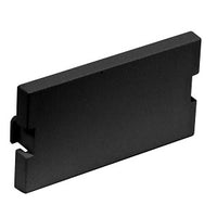 Hubbell IMB1BK Istation Module Blank 1U, 5-Pack, Black