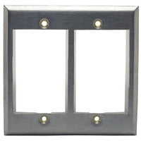 Hubbell IMSS2 Stainless Steel Decorator Wallplate