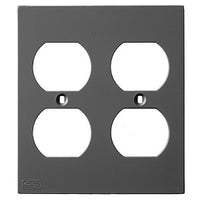 Hubbell KP82BK Ceiling Mount Wall Mount Plate, Black