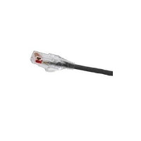 Hubbell HCL6BK07X24 NEXTSPEED CAT6 28-8 Low Diameter Patch Cable, 7', 24-Pack, Black