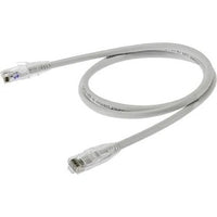 Hubbell NSC6AB07 netSELECT 24/8 CAT6a Patch Cord, Slim, Snagless, PVC-CM, 7', Blue
