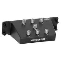 Hubbell NSOVM6 NetSelect Module Assembly, 6-Coax, 1 GHz