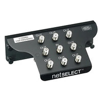 Hubbell NSOVM82G 8-Way Coaxial Splitter Module, 2.3GHz, Black