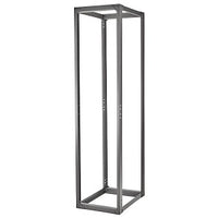 Hubbell SF841942 4-Post Rack Server Frame, 84x42", Black