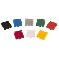 Hubbell SJCOR SJ Series Jack Dust Cover, 100-Pack, Orange