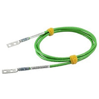 Hubbell HGRKTD12DXX10 Grounding Kit with 12" AWG and 6 D Lug, 10-Pack
