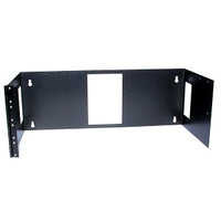Hubbell WBB44 Wall Mount 4" Bracket, Bottom Hinge, 4U