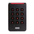 HID 40TKS-03-01EQEW HID Signo Reader 40 - Wall Mount, Terminal Strip Connection, Black / Silver