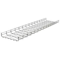 Hubbell HBT0418WHT Wire Basket Tray, Overhead, Round, 18', White