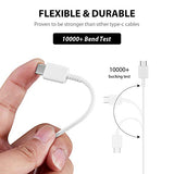 Tech 10 Inches (2Xpack) Usb Type-C Cable Samsung Galaxy S22 Plus 5G Also Fast Qu
