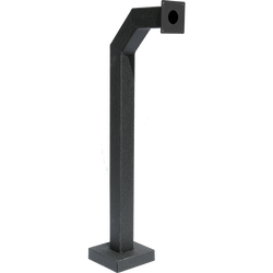 PEDESTAL PRO 42-3-12 42" Heavy Duty Steel Gooseneck Pedestal