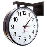 Pyramid 42320 Bracket Kit, Wall, 13 Analog Clock, Dual Clock, Black.