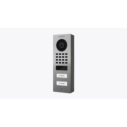 Doorbird DB-D1102V FLUSH MOUNT IP Video Intercom System, PoE