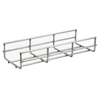 Hubbell HBT0208 Wire Basket Tray, 2"H x 8"W x 118"L, Pre-Galvanized, Round