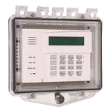 STI 7510F-HTR Heated Polycarbonate Enclosure with Key Lock, Clear