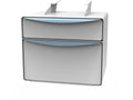 JACO 72-0518 Cabinet - Dual 3in/7in Drw, E-Lock, Tpad