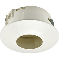 Hanwha SHF-1500F In-Ceiling Flush Mount for PNF-9010R/RV/RVM and XNF-8010R/RV/RVM Cameras, Ivory