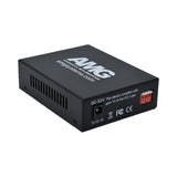 AMG Systems AMG210M-1FAT-1SS1B-P30 Mini Media Converter 100Mb Ethernet to Singlemode Fiber, 1-Fiber, LC Connector, 1550nm, 30W PoE+