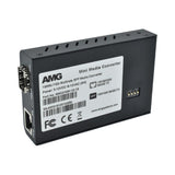 AMG Systems AMG210M-1G-1SM1A 210M Series Mini Ethernet Media Converter, 1-Port 10/100/1000BaseT(x) RJ45, 1-Port 1000BaseFx Multimode, 1-Fiber, LC Connector, 1310nm, 1Km