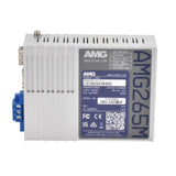 AMG Systems AMG265M-1G-1S-T Series Industrial Multirate Mini Media Converter, 1 x 10/100/1000Base-T(x) RJ45 Port, 1 x 100/1000Base-Fx SFP Port, Integrated PSU