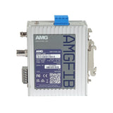 AMG Systems AMGFIB-1VR-3CC-S1B Series 1-Channel CVI / TVI / AHD / CVBS Video Receiver, 3-Contact Closure, Singlemode 20Km, 1-Fiber, B-Side