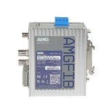 AMG Systems AMGFIB-2VT-1SD-3CC-M1A Series 2-Channel CVI / TVI / AHD / CVBS Video Transmitter, 1-Port Duplex RS422/485 Serial Data, 3-Contact Closure, Multimode 500m, 1-Fiber, A-Side