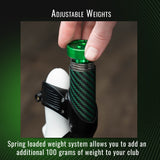 DriVR Elite Mini -  Adjustable VR Weighted Golf Club Handle Accessory - Compatible with Quest 2, 3/3s, and Pro