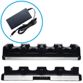 Unitech 5000-900077G EA630 4-Slot Ethernet Charging Cradle, Power Adapter and Cord
