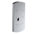 Pedestal Pro 511WED-COID-01-304 5" x 11" Stainless Steel Twist Wedge - Control iD FaceMax and FacePro